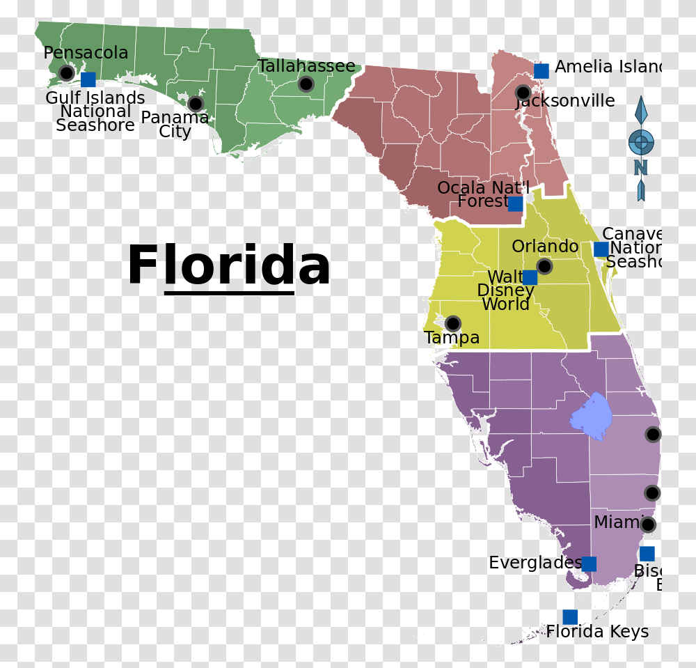 Map Of Florida Metropcs Florida Coverage Map, Diagram, Plot, Atlas, Vegetation Transparent Png