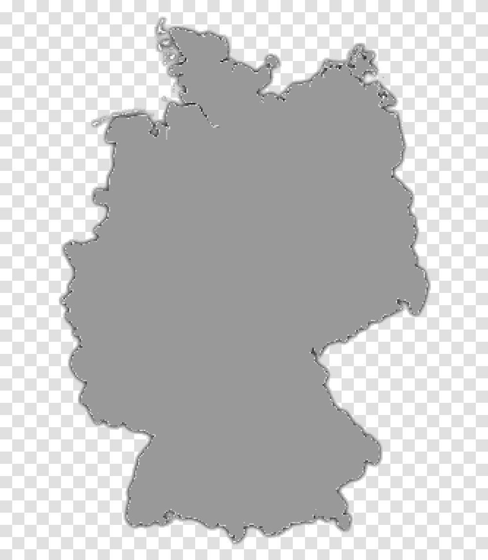 Map Of Germany Black, Silhouette, Stain, Back, Pollution Transparent Png