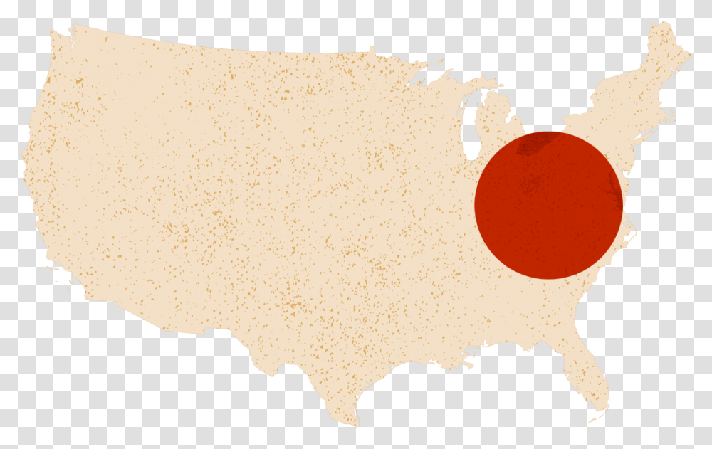 Map Of Grasslands In The United States, Rug Transparent Png