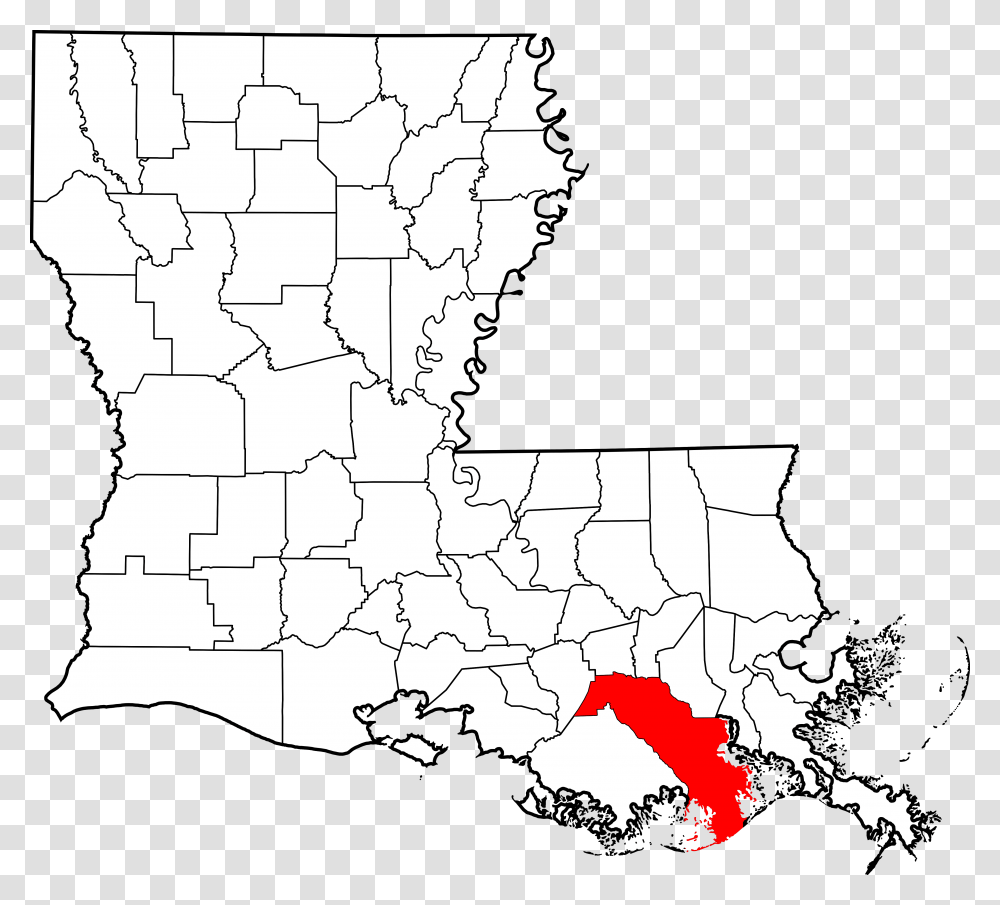 Map Of Louisiana Springfield, Diagram, Plot, Atlas Transparent Png