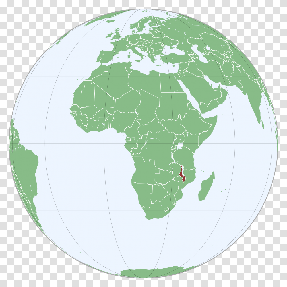 Map Of Malawi In Africa Clip Arts Ou Se Situe Le Tchad, Outer Space, Astronomy, Universe, Planet Transparent Png