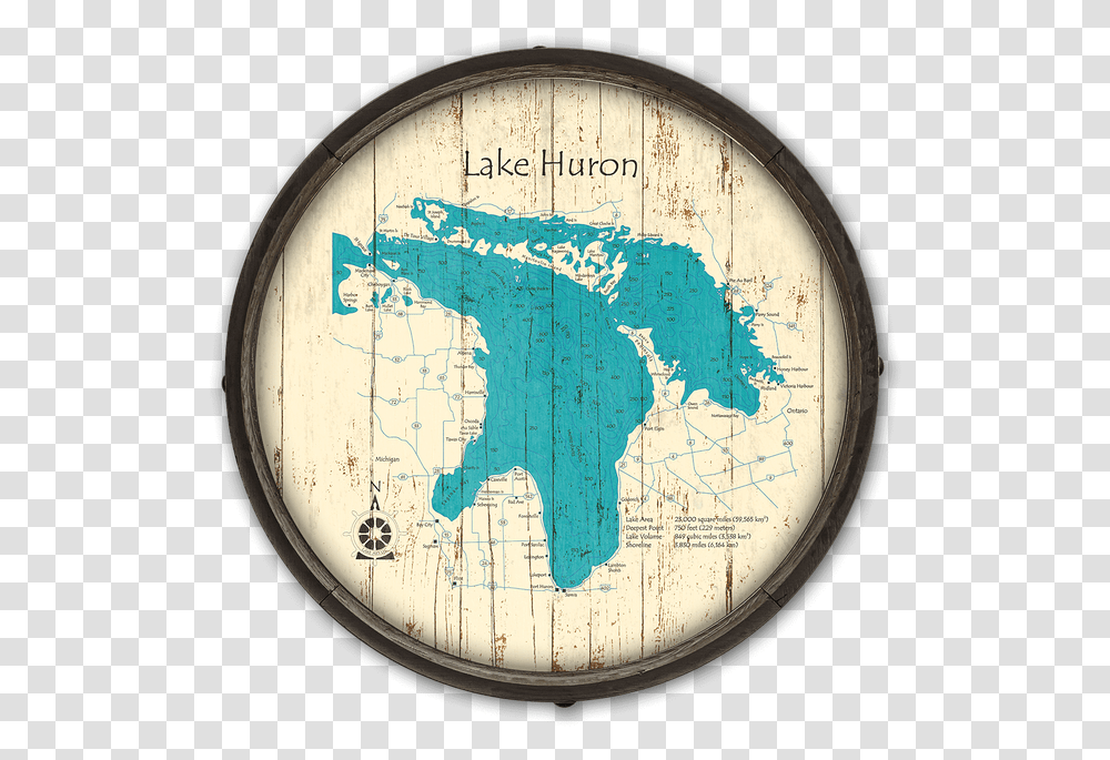 Map Of Michigan Lakes, Clock Tower, Architecture, Building, Outer Space Transparent Png