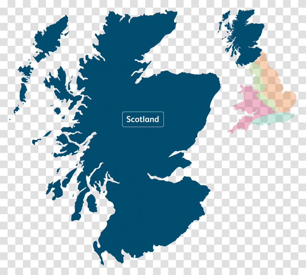 Map Of Network Rail Scotland Scottish Independence Referendum Result, Diagram, Plot, Atlas Transparent Png