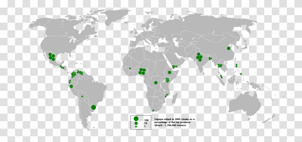 Map Of Papaya Output In 2005 British Empire Gif, Diagram, Plot, Atlas, Person Transparent Png
