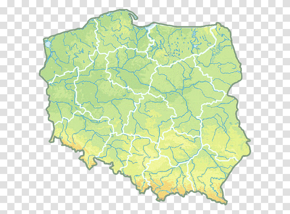 Map Of Poland Colorful Simple Maps Of Poland, Diagram, Plot, Atlas, Mineral Transparent Png