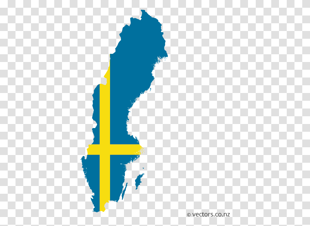 Map Of Sweden Flag Sweden Flag Map, Silhouette, Person, Human, People Transparent Png