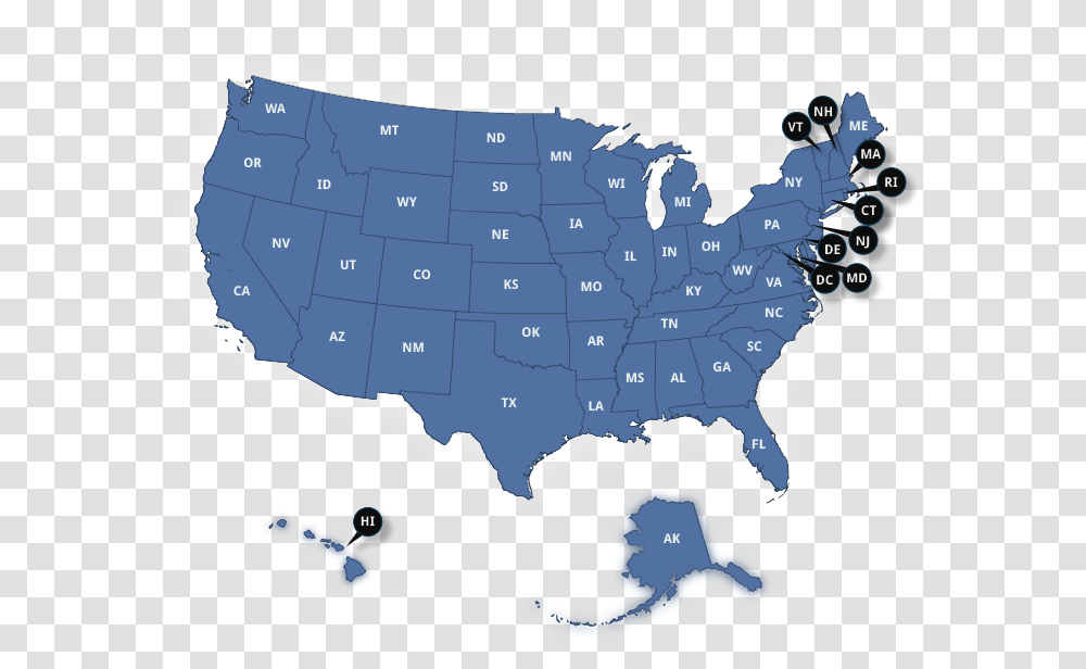 Map Of The United States With Each State Selectable Usa Grey Map, Diagram, Atlas, Plot, Person Transparent Png