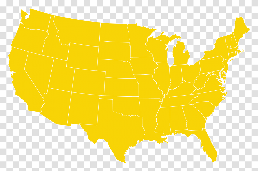 Map Of The Us That Shows Retailer Locations For Sprint Grassland In Usa Map, Diagram, Plot, Plant, Atlas Transparent Png