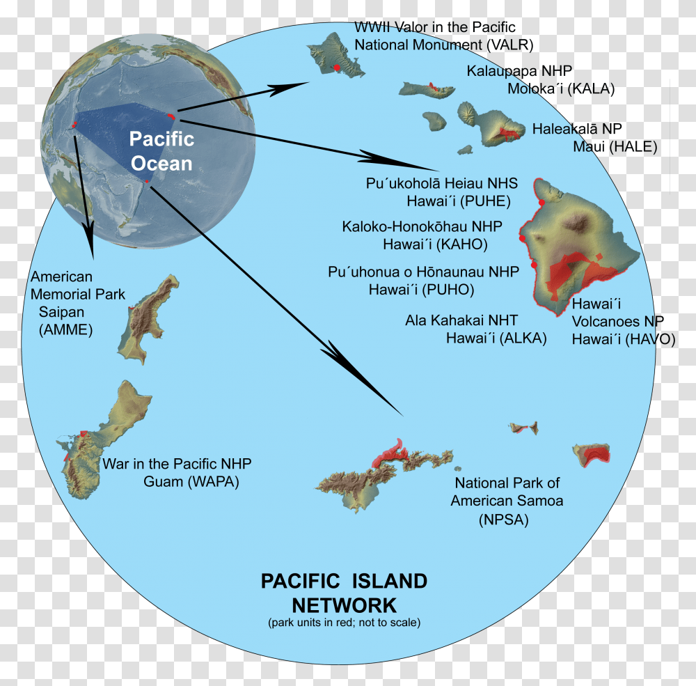 Map Of Us And Hawaiian Islands Stylish Decoration Hawaii Samoa To Hawaii Map, Outer Space, Astronomy, Universe, Sphere Transparent Png
