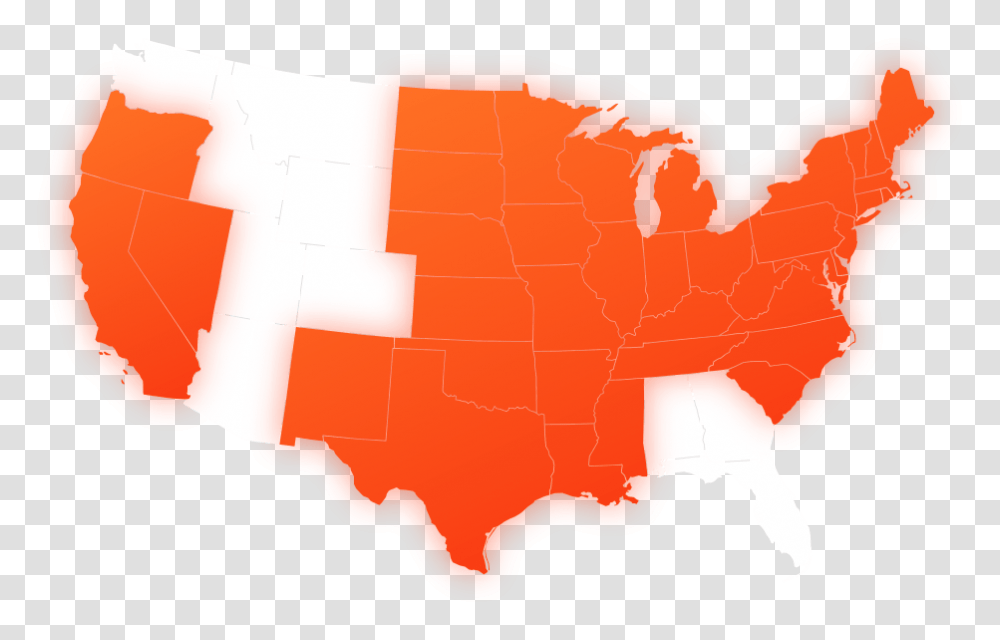 Map Of Us Governors, Logo, Trademark, First Aid Transparent Png