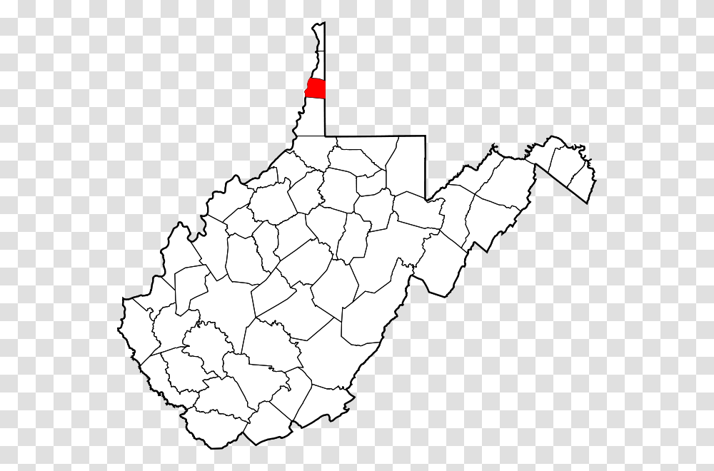 Map Of West Virginia Highlighting Ohio County Roane County Wv, Diagram, Plot, Atlas, Person Transparent Png