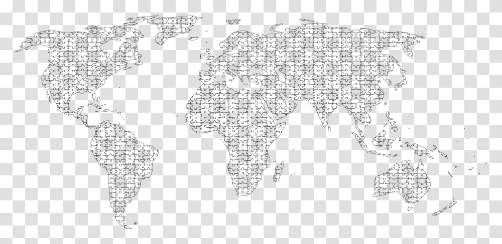Map Of World Map, Gray, World Of Warcraft Transparent Png