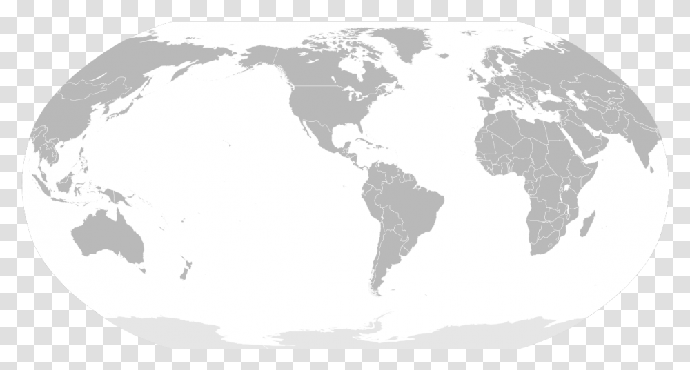 Map Of World Map Of The World In Blue, Diagram, Plot, Atlas Transparent Png