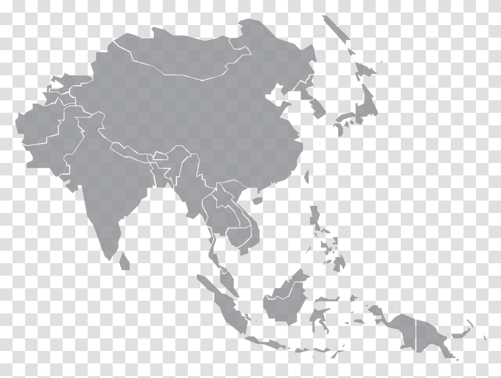 Map Of World Southeast Asia Map Grey, Diagram, Plot, Atlas Transparent Png