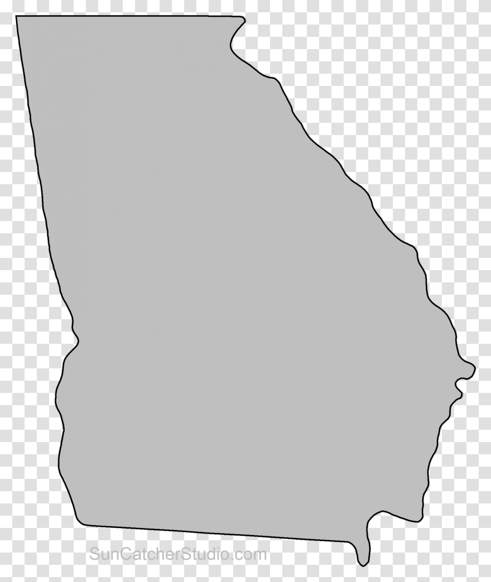 Map Outline State Outline Georgia Usa Georgia Homes Georgia State Map Shape, Person, Human, Bag, Silhouette Transparent Png