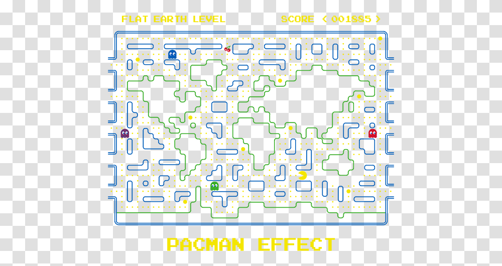 Map, Pac Man, Scoreboard Transparent Png