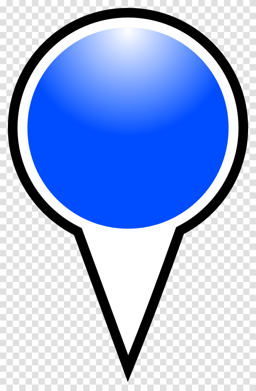 Map Pointer Blue Color Vector Illustration Pin Map Marker, Balloon, Racket, Spoon, Cutlery Transparent Png