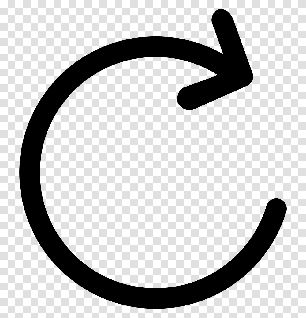 Map Refresh Circle, Number, Stencil Transparent Png