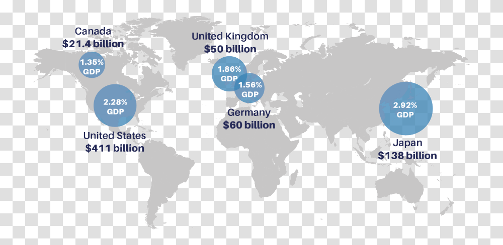 Map Showing Economic Costs Of Insufficient Sleep World Map, Diagram, Plot, Atlas, Poster Transparent Png