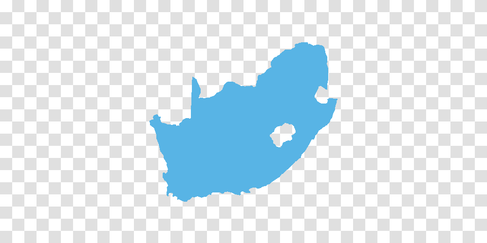 Map South Africa Sawyer, Animal, Stain, Bird, Silhouette Transparent Png