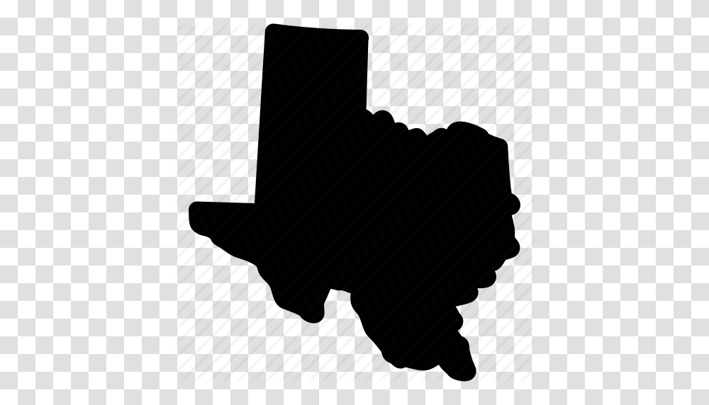 Map Texas Texas State Tx Map Icon, Piano, Silhouette, People Transparent Png