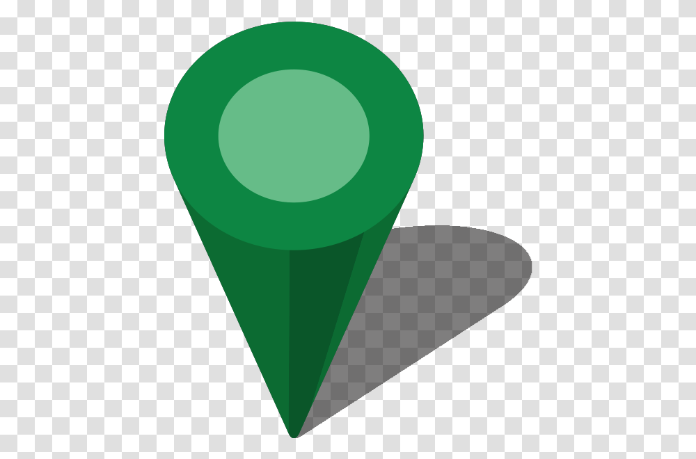Map Vector Location Pin Green, Cone, Triangle Transparent Png