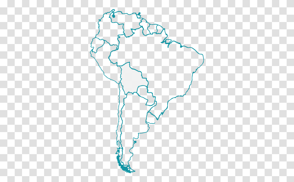 Mapa Amrica Do Sul South America, Plot, Diagram, Atlas, Outdoors Transparent Png