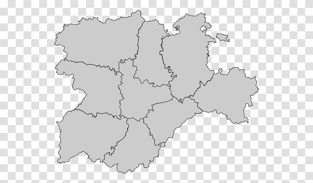 Mapa Base De Castilla Y Len Mapa Castilla Y Leon, Diagram, Plot, Atlas Transparent Png