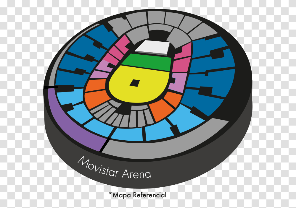 Mapa Daddy Yankee Movistar Arena, Car, Vehicle, Transportation, Automobile Transparent Png