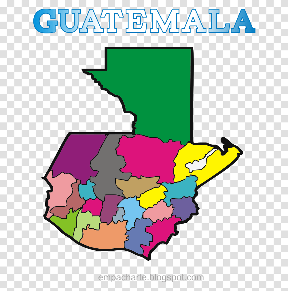 Mapa De Guatemala Imagen De Mi Bella Guatemala, Plot, Diagram, Atlas Transparent Png