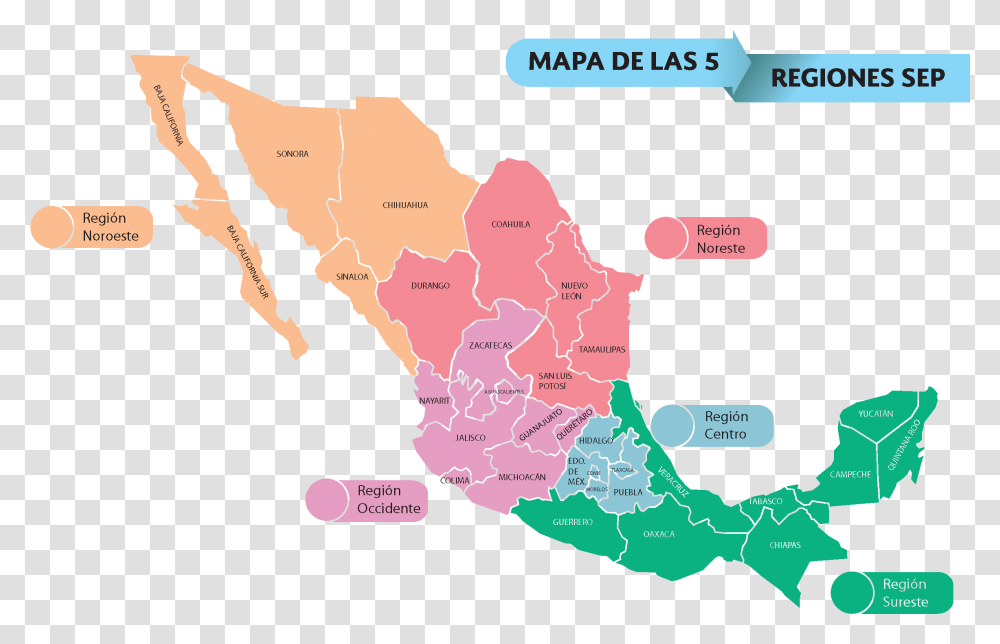 Mapa De Mexico Mexico Map High Resolution, Plot, Diagram, Atlas, Vegetation Transparent Png