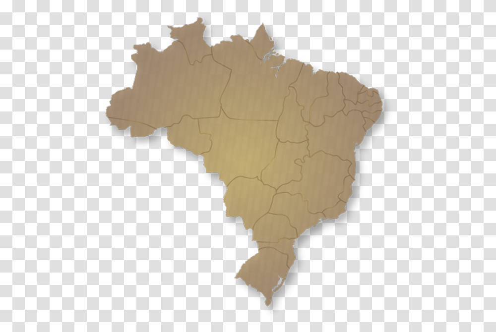 Mapa Do Brasil Brazil Country Outline, Diagram, Atlas, Plot, Coast Transparent Png