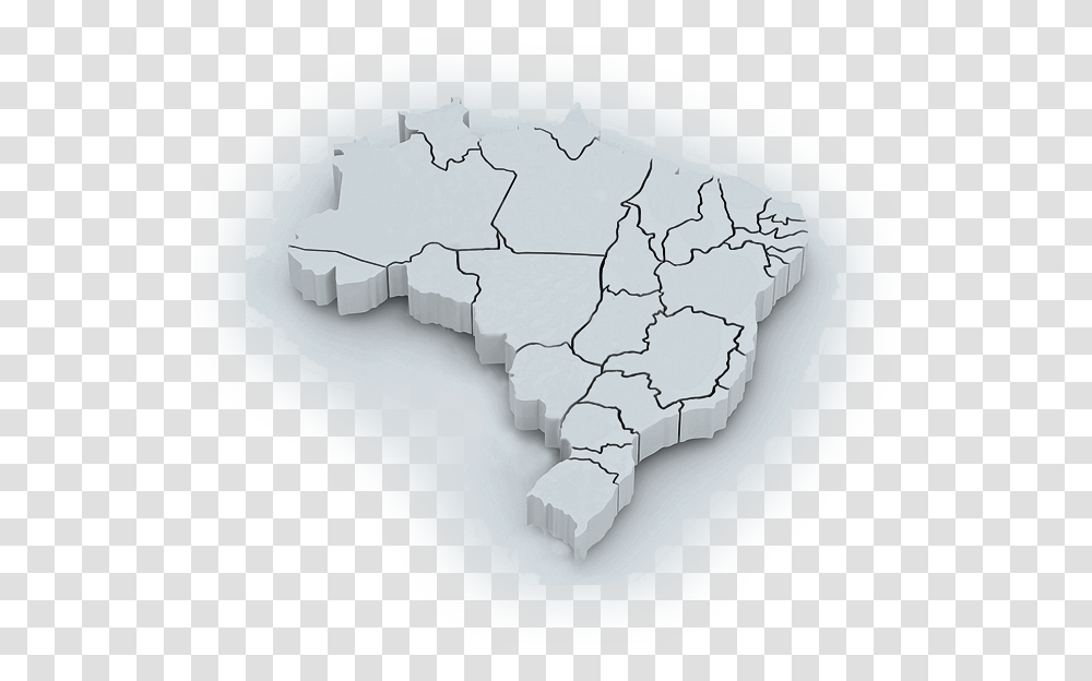 Mapa Do Brasil Mapa Do Brasil 3d, Diagram, Plot, Cross Transparent Png