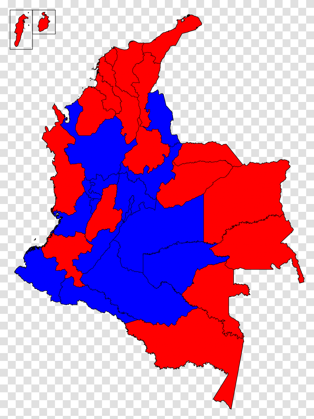 Mapa Electoral Colombia 2018, Plot, Diagram, Atlas, Plant Transparent Png