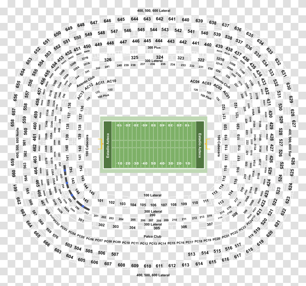 Mapa Estadio Azteca Chiefs Chargers, Building, Arena, Stadium, Spider Web Transparent Png