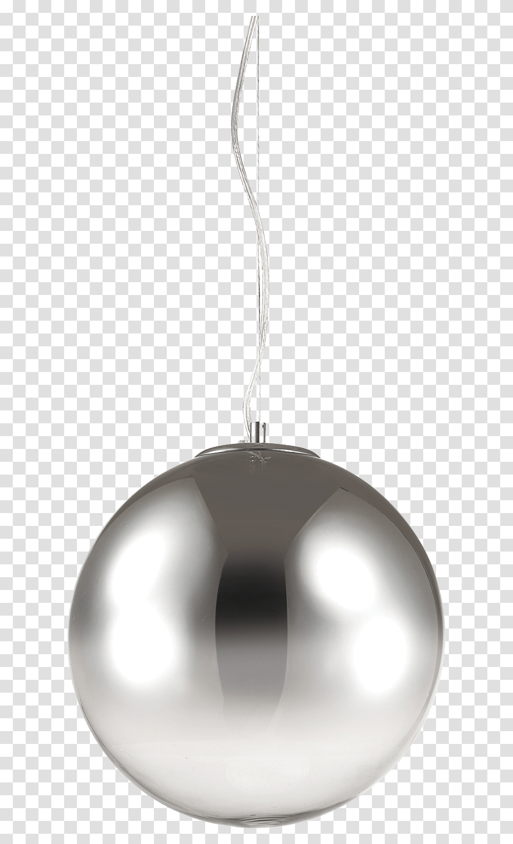 Mapa Fade 40cm Ideal Lux Chrome Pendant Mapa Fade 1 Bulb Idl, Lamp, Light Fixture, Ceiling Light, Lighting Transparent Png
