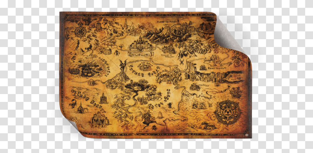 Mapa Legend Of Zelda, Rug, Diagram, Plot, Atlas Transparent Png