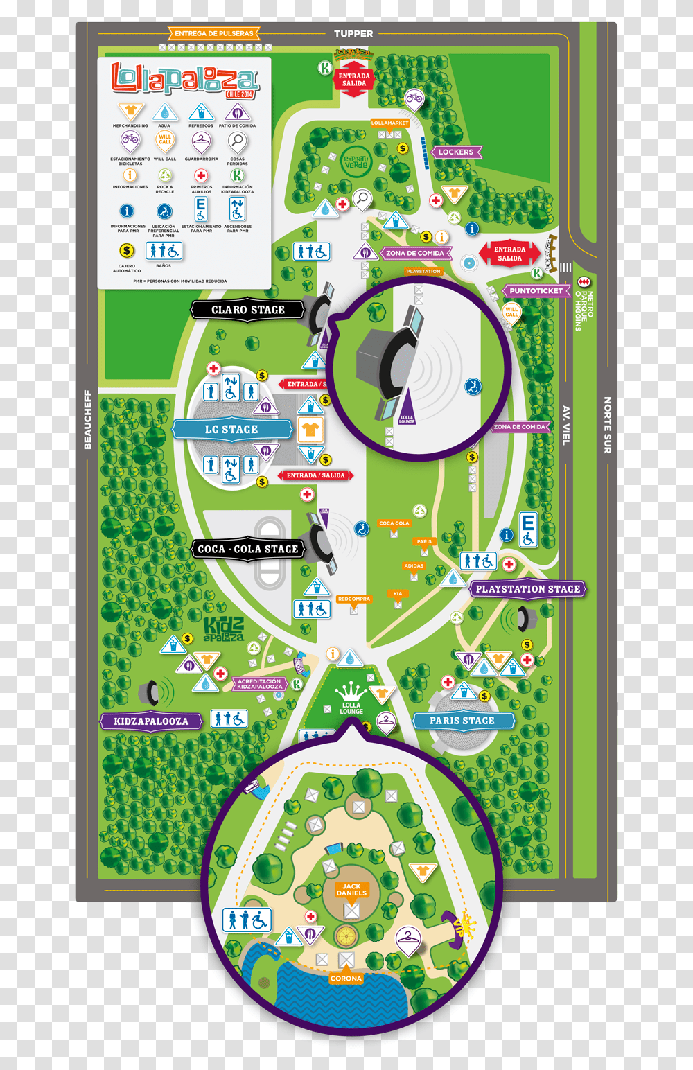 Mapa Lolla Lollapalooza, GPS, Electronics, Plot, Diagram Transparent Png