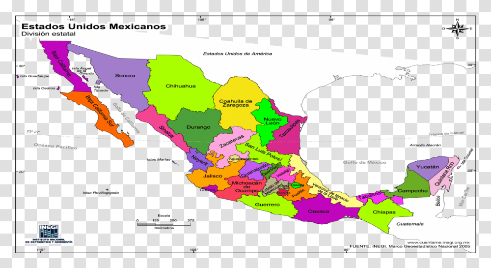 Mapa Mexico Download Mexico States, Poster, Vegetation, Plot, Nature Transparent Png