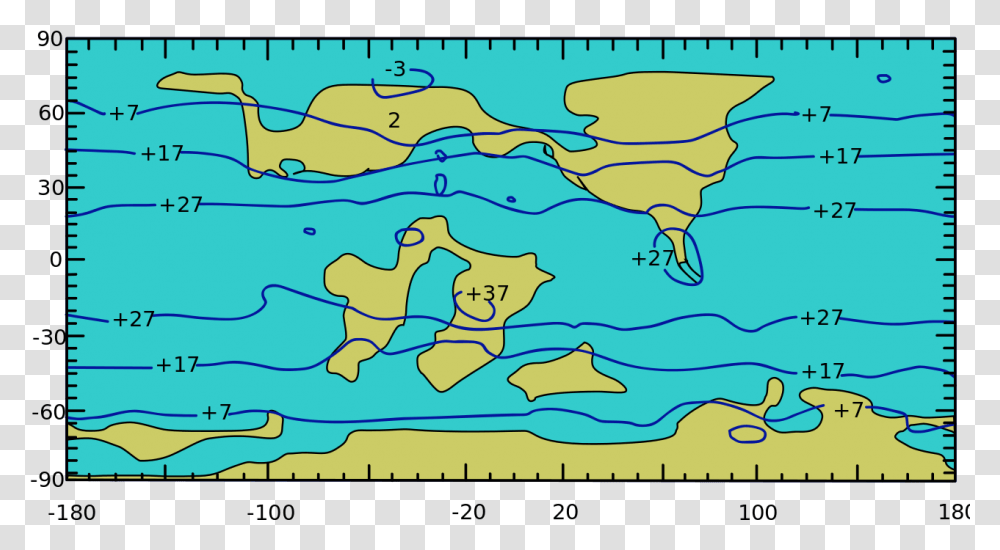 Mapa Mundi Sobre Las Zonas De Alta Presion Imagen, Water, Sea, Outdoors, Nature Transparent Png