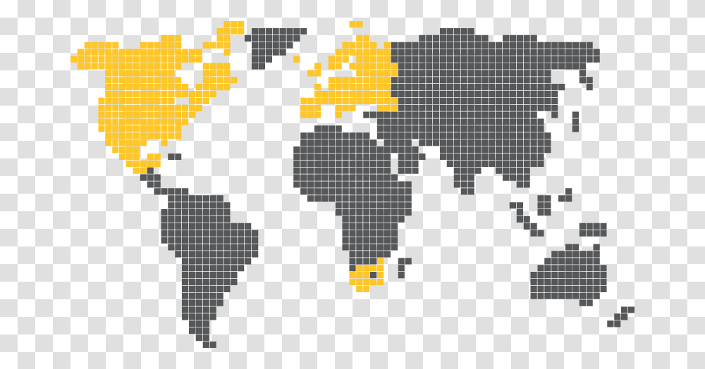 Mapa Mundo Map Of Soft Power, Pac Man Transparent Png