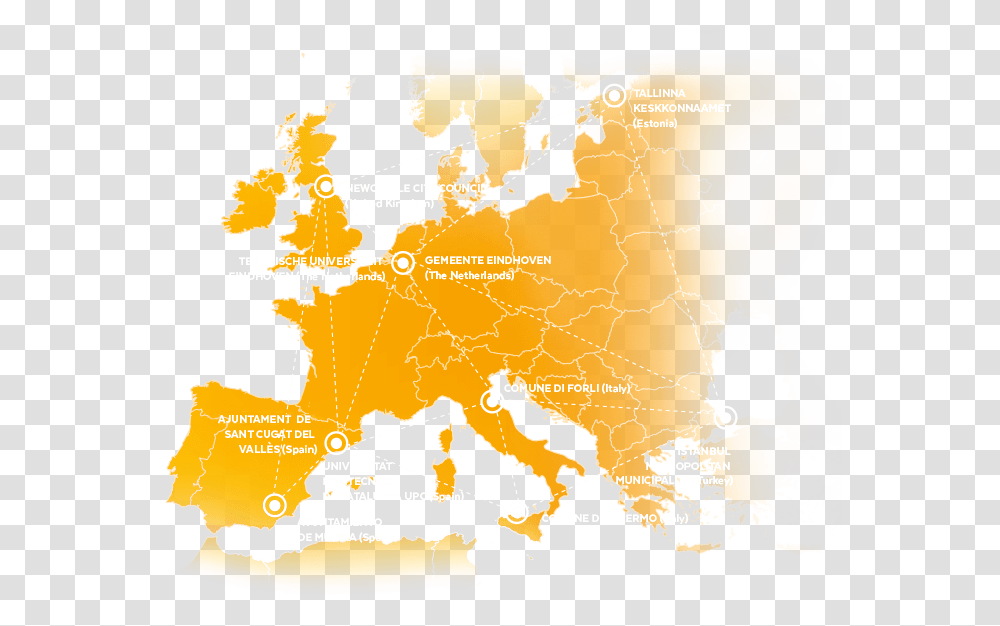 Mapa Partners Nomadic People In Europe, Diagram, Plot, Atlas, Vegetation Transparent Png