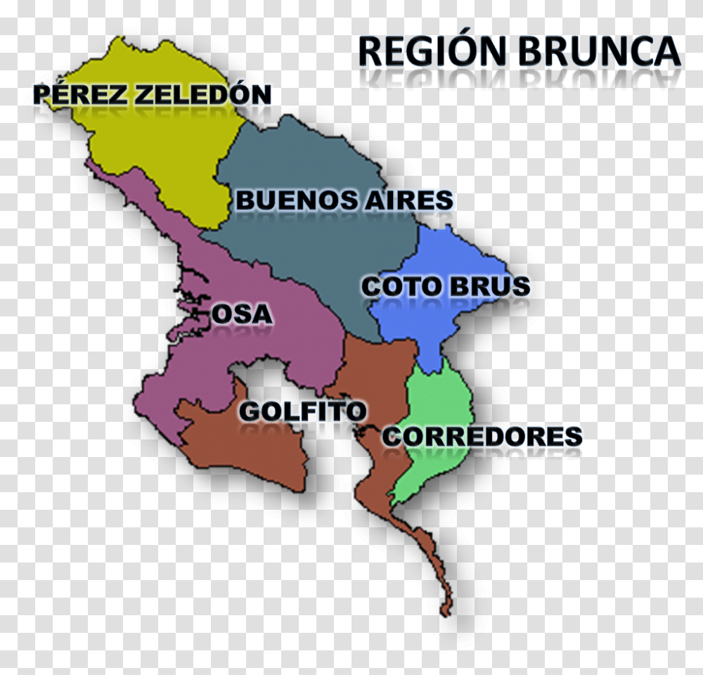 Mapa Region Brunca3 Bolivarian University Of Chile, Plot, Diagram, Atlas, Person Transparent Png