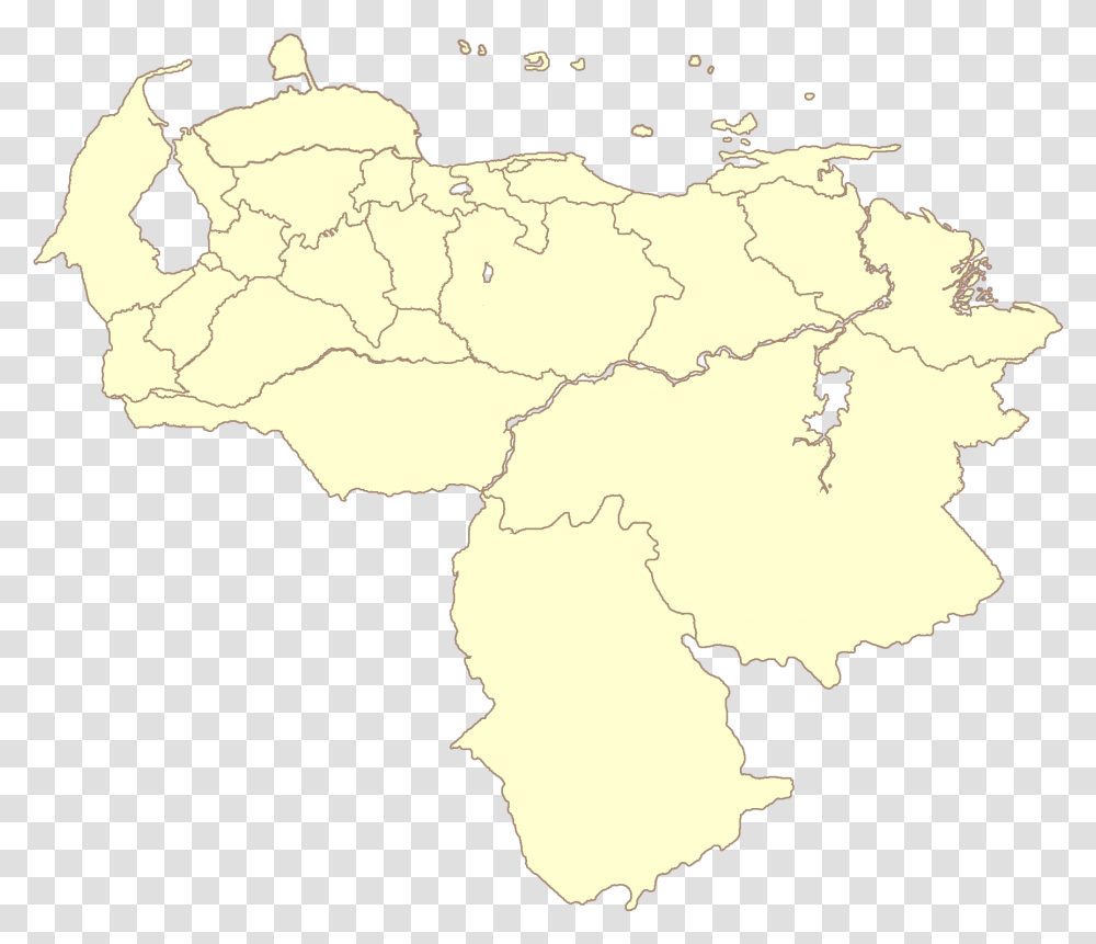 Mapa Venezuela Vector Mapa De Venezuela, Diagram, Atlas, Plot Transparent Png