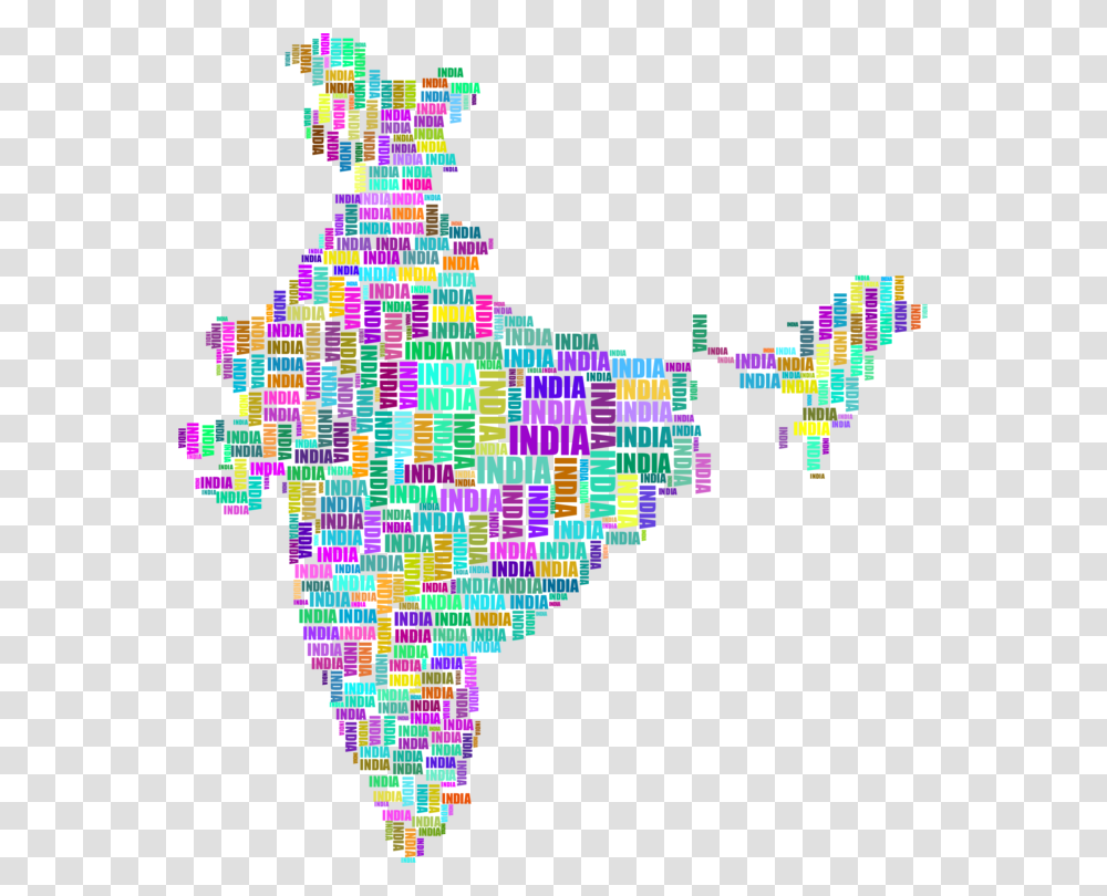Mapartsymmetry India Map Typography, Toy, Crystal Transparent Png