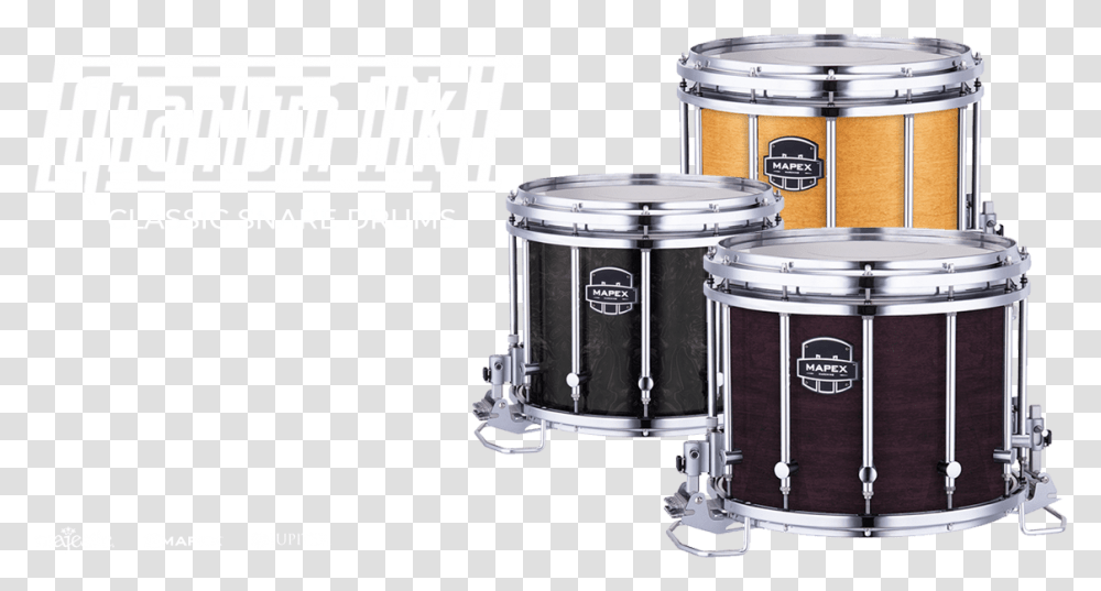 Mapex Marching Snare Mark Ii, Drum, Percussion, Musical Instrument Transparent Png