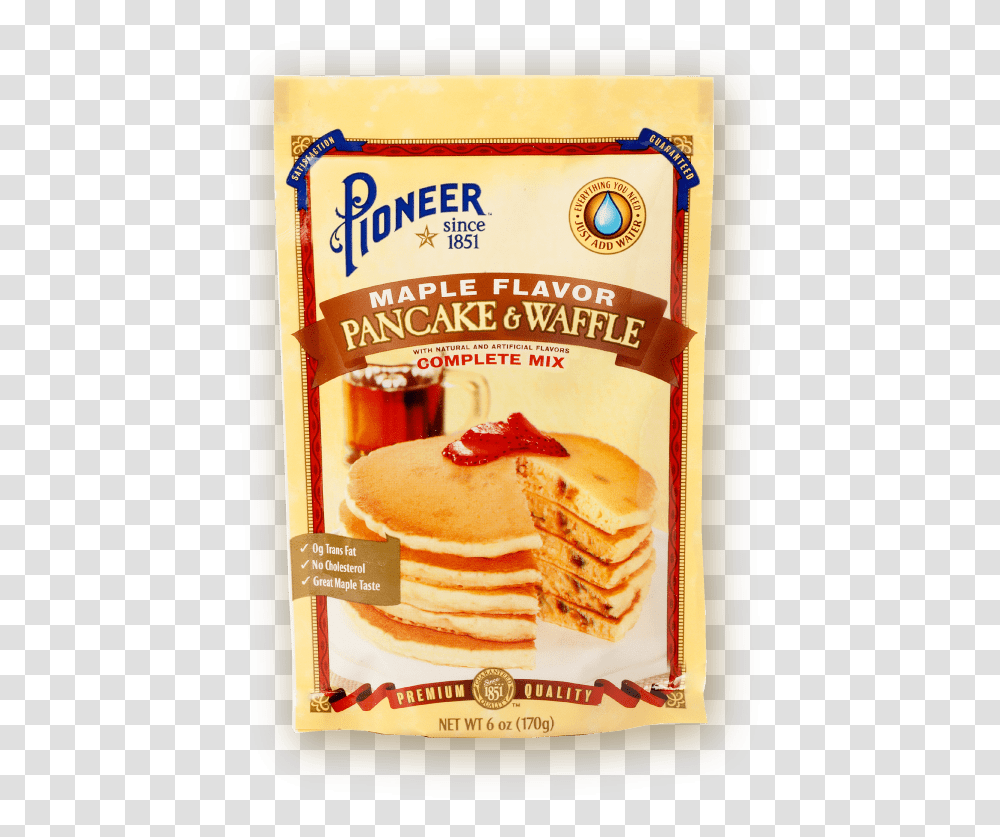 Maple Flavor Pancake And Waffle With Natural And Artificial Bread, Food, Ice Cream, Dessert, Burger Transparent Png