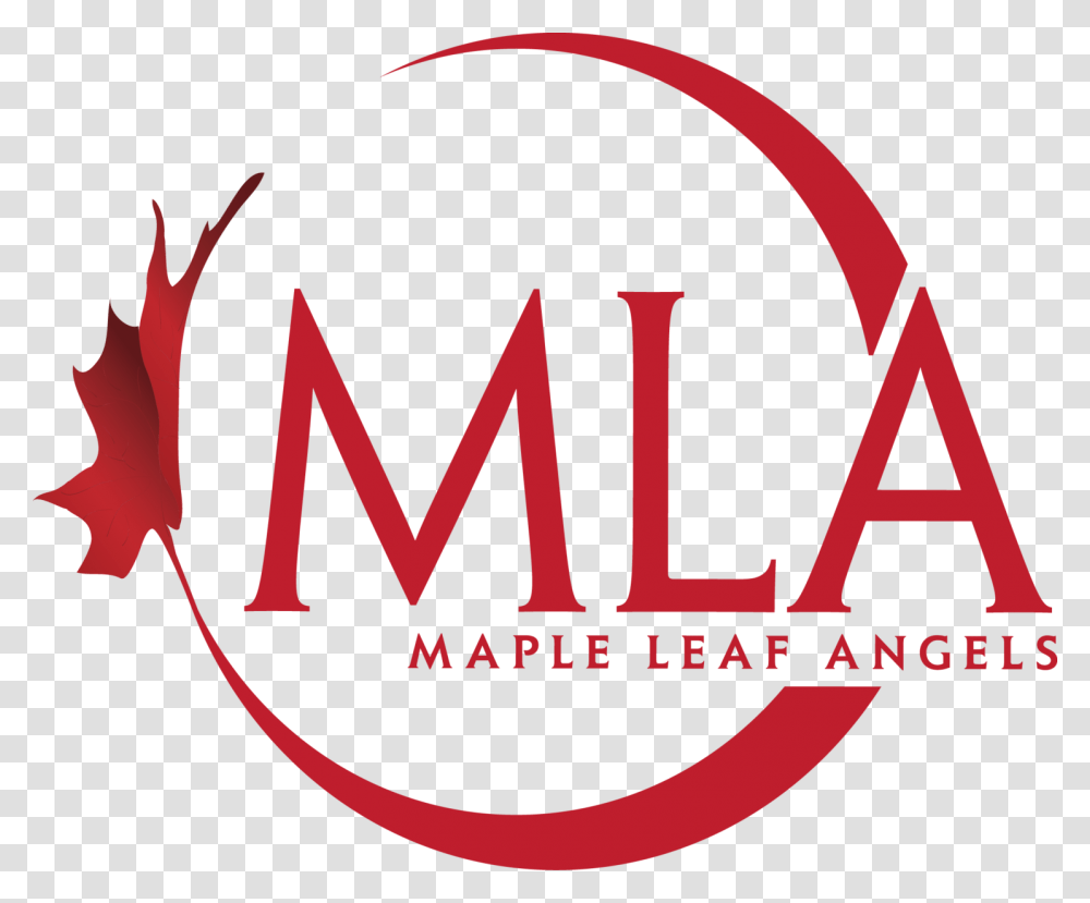 Maple Leaf Angels Logo Maple Leaf Angels Logo, Word, Label Transparent Png