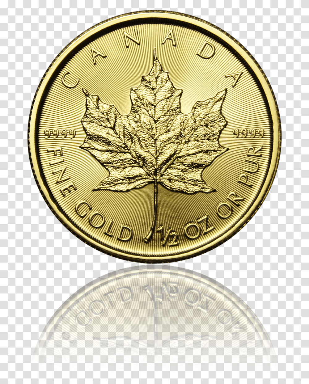 Maple Leaf Canada 12 Oz Gold Coin Maple Leaf 1 2 Oz, Money, Clock Tower, Architecture, Building Transparent Png