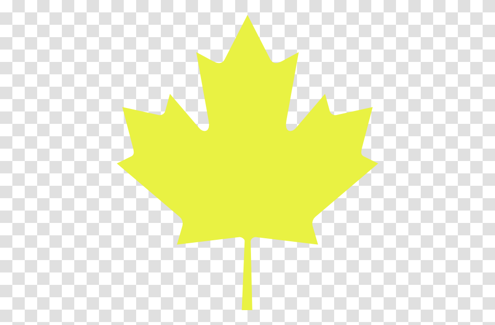 Maple Leaf Clipart Yellow, Plant, Tree Transparent Png